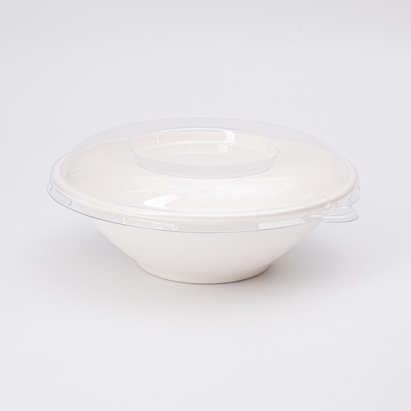 Miseczki okrągłe wykonane z trzciny cukrowej