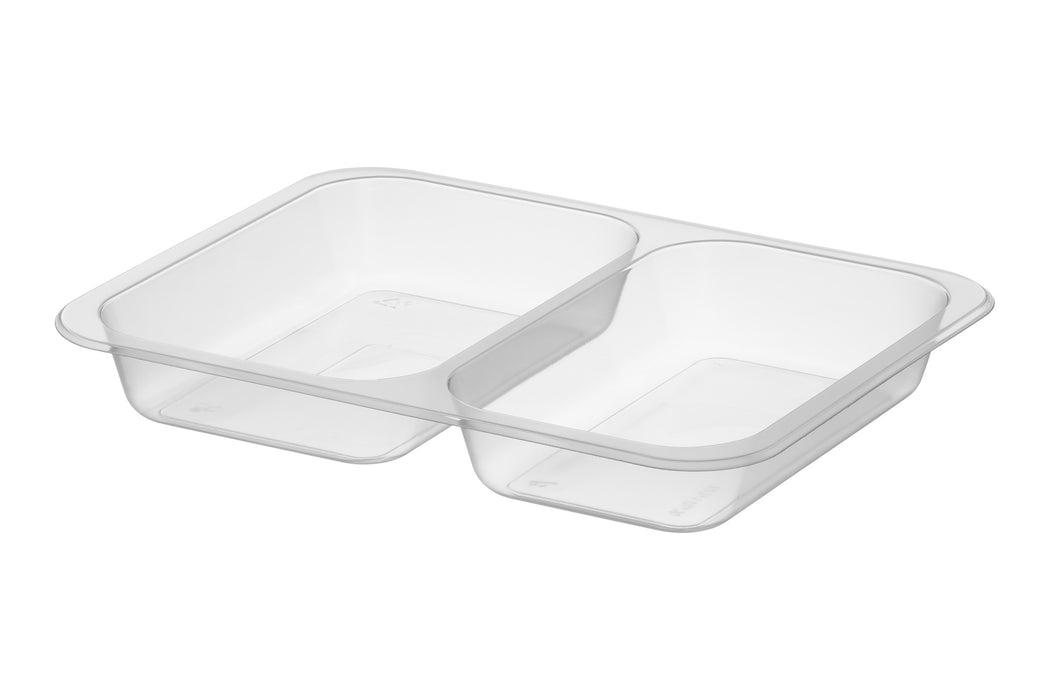 Pojemnik 227x178x30 PP tranparent T-2 prostokątny Standard Premium